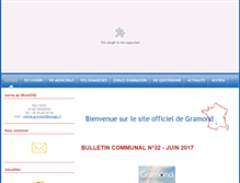 Tablet Screenshot of gramond.fr